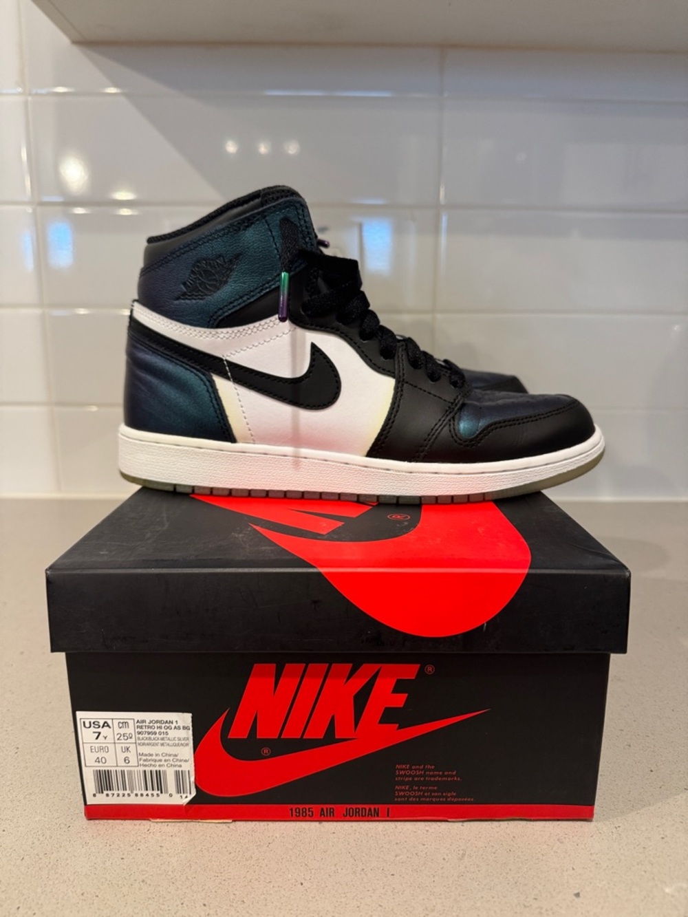Nike Air Jordan 1 Retro High OG All-Star “Chameleon” - US 7Y / 7M / 8.5W